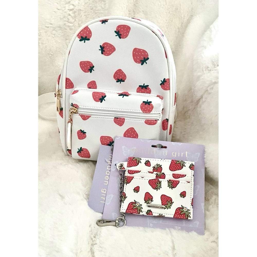 Like Dreams Strawberry Backpack & Madden Girl